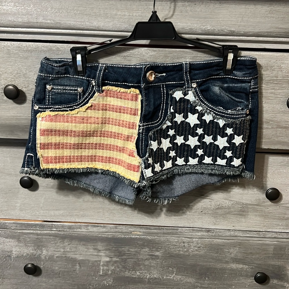 American flag shorts